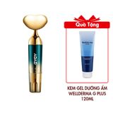 Máy Điện Di Tinh Chất Massage Nâng Cơ Mặt Cầm Tay ADAD (Hàng tách set, Không có vỏ hộp) Tặng Gel Dưỡng Ẩm Cấp Nước Trẻ Hóa Da Wellderma G Plus Mils Acis Ance Gel Cleanser 120ml