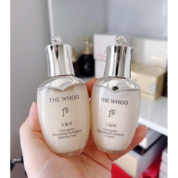 Full Size Bộ Trải Nghiệm Tái Sinh Làn Da The Whoo Cheongidan Rejuvenating Pro-radiance Trial Set