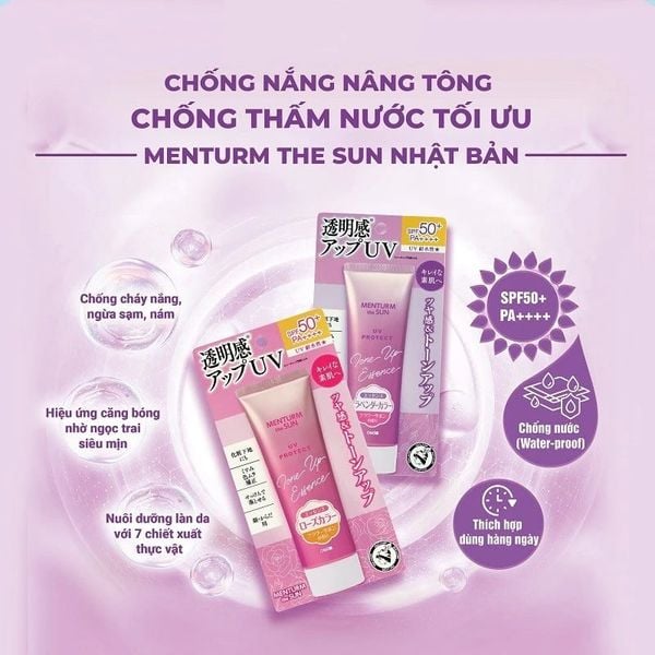 Tinh Chất f168bet Nâng Tone Da Xỉn Màu Omi Menturm SPF 50+PA++++ (80g/Tuýp)