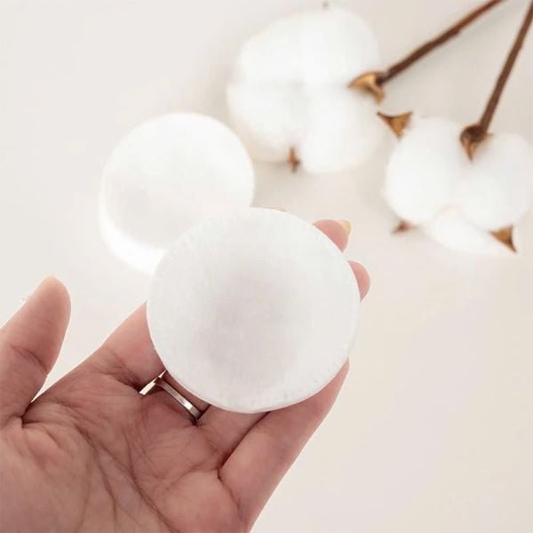 Bông Tẩy Trang Cotton Tự Nhiên Elanor Original Pure Cotton 120 miếng