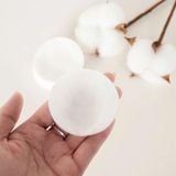 Combo 2 Bông Tẩy Trang Cotton Tự Nhiên Elanor Original Pure Cotton 120 miếngx2 (gói)