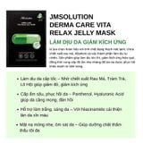 Combo 10 Mặt Nạ JM Solution Derma Care  Vita Jelly Mask - Relax : làm dịu da giảm kích ứng (Màu xanh lá) 30mlx10