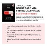 Combo 10 Mặt Nạ JM Solution Derma Care Vita Collagen Jelly Mask (Màu Đỏ) Săn Chắc Đàn Hồi Da 30mlx10