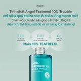 Combo 2 Tinh Chất Tràm Trà Thuần Chay Dưỡng Ẩm Beyond Angel Teatreeol 10% Trouble Ampoule 30mlx2