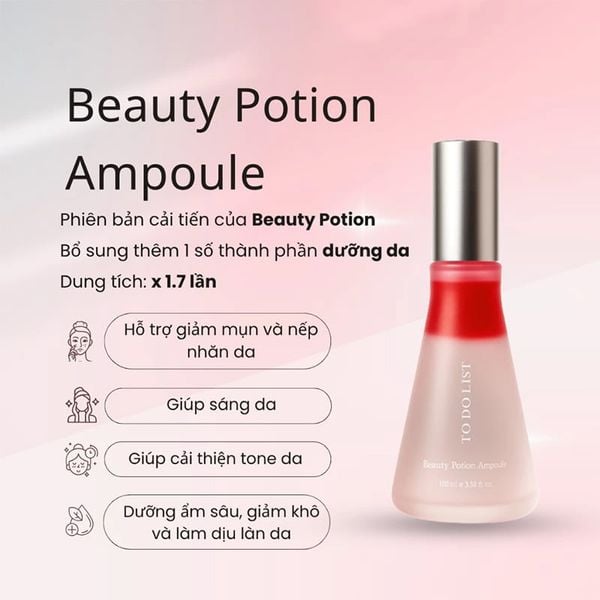Tinh Chất Serum To Do List Beauty Potion Ampoule Trẻ Hóa Da 100ml
