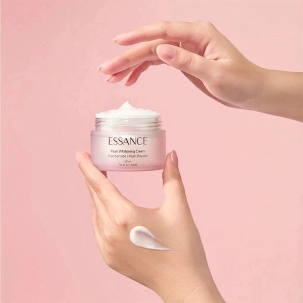 Kem Dưỡng Trắng Essance Pearl Whitening Cream Hỗ Trợ Làm Sáng Da, Giảm Thâm Sạm, Căng Bóng 50ml