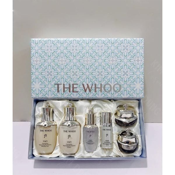Full Size Bộ Trải Nghiệm Tái Sinh Làn Da The Whoo Cheongidan Rejuvenating Pro-radiance Trial Set