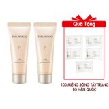 Combo Sữa Rửa Mặt Dịu Nhẹ The History Of Whoo Gongjinhyang Facial Cleansing Foam 40mlx2 Tặng 100 Miếng Bông Tẩy Trang LG Hàn Quốc