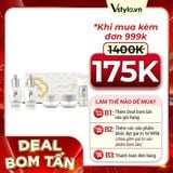 Bộ Dưỡng Ẩm Làm Trắng Căng Óng Da The History Of Whoo Gongjinhyang Seol Radiant White (DEAL BOM TẤN 999K)