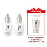 Combo 2 Nước Cân Bằng Dưỡng Trắng Whoo Gongjinhyang Seol Radiant White Balancer 20mlx2 (Hàng tách set)