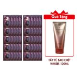 (HSD: 9/2025) Combo 50 Gói Dầu Xả Thảo Dược Whoo Spa Essence Rinse 8mlx50 Tặng Tẩy Tế Bào Chết Da Mặt Chống Lão Hóa WHISIS Hanbang Refining Peeling Gel 120ml