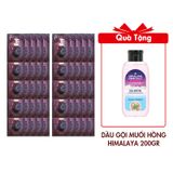 (HSD: 9/2025) Combo 50 Gói Dầu Xả Thảo Dược Whoo Spa Essence Rinse 8mlx50 Tặng Dầu Gội Hỗ Trợ Giảm Gàu Muối Hồng Himalaya Pink Salt 200gr