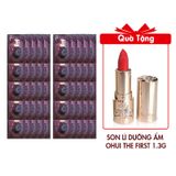 (HSD: 1/2026) f188 vip 50 Gói Dầu Xả Thảo Dược f1681 Spa Essence Rinse 8mlx50 Tặng f1687 Lì f1678 vip Mini Cao Cấp Ohui The First Geniture Lipstick Minisize Màu Red 1.3g