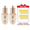 (HSD: 12/2027) Combo 2 Nước Cân Bằng Chống Lão Hóa Whoo Ultimate Rejuvenating Balancer 25mlx2 (Hàng tách set) Tặng Combo 10 Gói Bông Dưỡng Ohui Miracle Toning Water Pad (7mlx10gói)