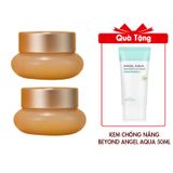 (HSD: 3/2027) Combo 2 Kem dưỡng ẩm The Whoo Gong Jin Hyang Firming Cream 10mlx2 (Hàng tách set) Tặng  Kem Chống Nắng Beyond Angel Aqua Moisture Sun Cream 50ml