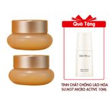 (HSD: 3/2027) Combo 2 Kem dưỡng ẩm The Whoo Gong Jin Hyang Firming Cream 10mlx2 (Hàng tách set) Tặng Tinh Chất Chống Lão Hóa Và Làm Dịu Da Su:m37 Micro Active Repair Serum 10ml