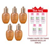 (HSD: 11/2027) Combo 5 Nước Cân Bằng The Whoo Gongjinhyang Firming Balancing Toner 20mlx5 Tặng Combo 5 Nước Tẩy Trang Cho Da Nhạy Cảm Garnier 50mlx5