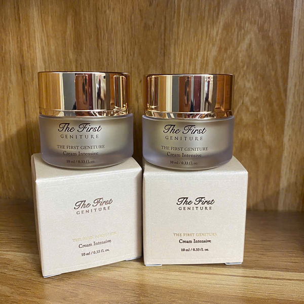 Combo Kem Dưỡng Ẩm Tái Sinh Da Ohui The First Geniture Cream Intensive 10mlx2