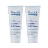 Combo 2 Sữa Rửa Mặt Tạo Bọt Chuyên Sâu Repida Clearnest Intensive Foam Cleanser 150mlx2
