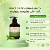 Combo Dung Dịch Vệ Sinh Phụ Nữ Làm Dịu Da, Cân Bằng Độ PH Vùng Kín Green Pharmacy Chiết Xuất Cây Xô Thơm 370ml Và Chiết Xuất Cây Trà 370ml
