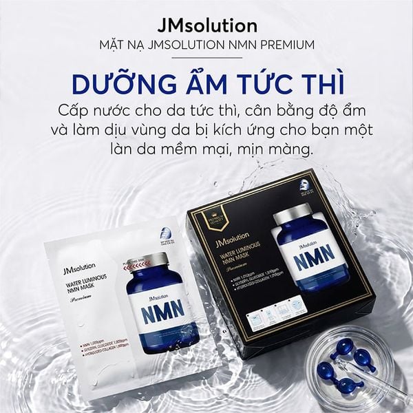 Hộp 5 Miếng f1689 Nạ JM Solution Mask NMN f186 đăng nhập Căng Bóng Da 33ml