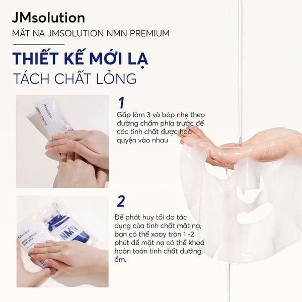 Hộp 5 Miếng f1689 Nạ JM Solution Mask NMN f186 đăng nhập Căng Bóng Da 33ml
