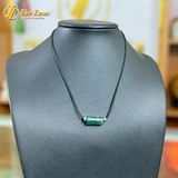  Dây chuyền mặt lu thống lam ngọc chiêu tài lộc hanh thông hợp mệnh may mắn 
