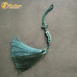  Khánh treo xe ô tô ngũ điếu lam ngọc tài lộc hợp mệnh may mắn bình an 