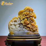  Khối Tượng Đá Cá chép vượt vũ môn ngọc thọ sơn may mắn bình an hợp mệnh 