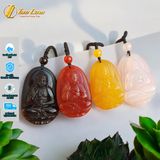  Dây chuyền mặt phật bản mệnh phật a di đà dành cho tuổi Tuất Hợi bình an may mắn 