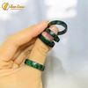  Nhẫn ngọc cẩm thạch sơn thủy nguyên khối hợp mệnh may mắn bình an 