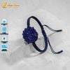 Vòng tay chỉ may mắn bện handamde mặt hồ ly chúa lệch đùi lapis trợ duyên hợp mệnh