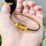  Vòng tay đôi nam nữ lu thống hô phách hoa hợp mệnh chiêu tài hút lộc hanh thông may mắn 