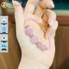 Vòng tay ngũ điếu mix hồ ly mix đồng xu TA hồng hợp mệnh hỏa thổ tài lộc may mắn 