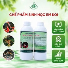 Combo Chế Phẩm Sinh Học EM-KOI 2 lít