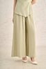 BQD33468 - Quần dài dạo phố vải thô mỏng dáng suông ống rộng cạp chun co giãn - PANTIO