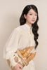 BQN33813 - Quần short vải ren hoa dáng suông cạp liền thời trang khoá thân sau - JAN.