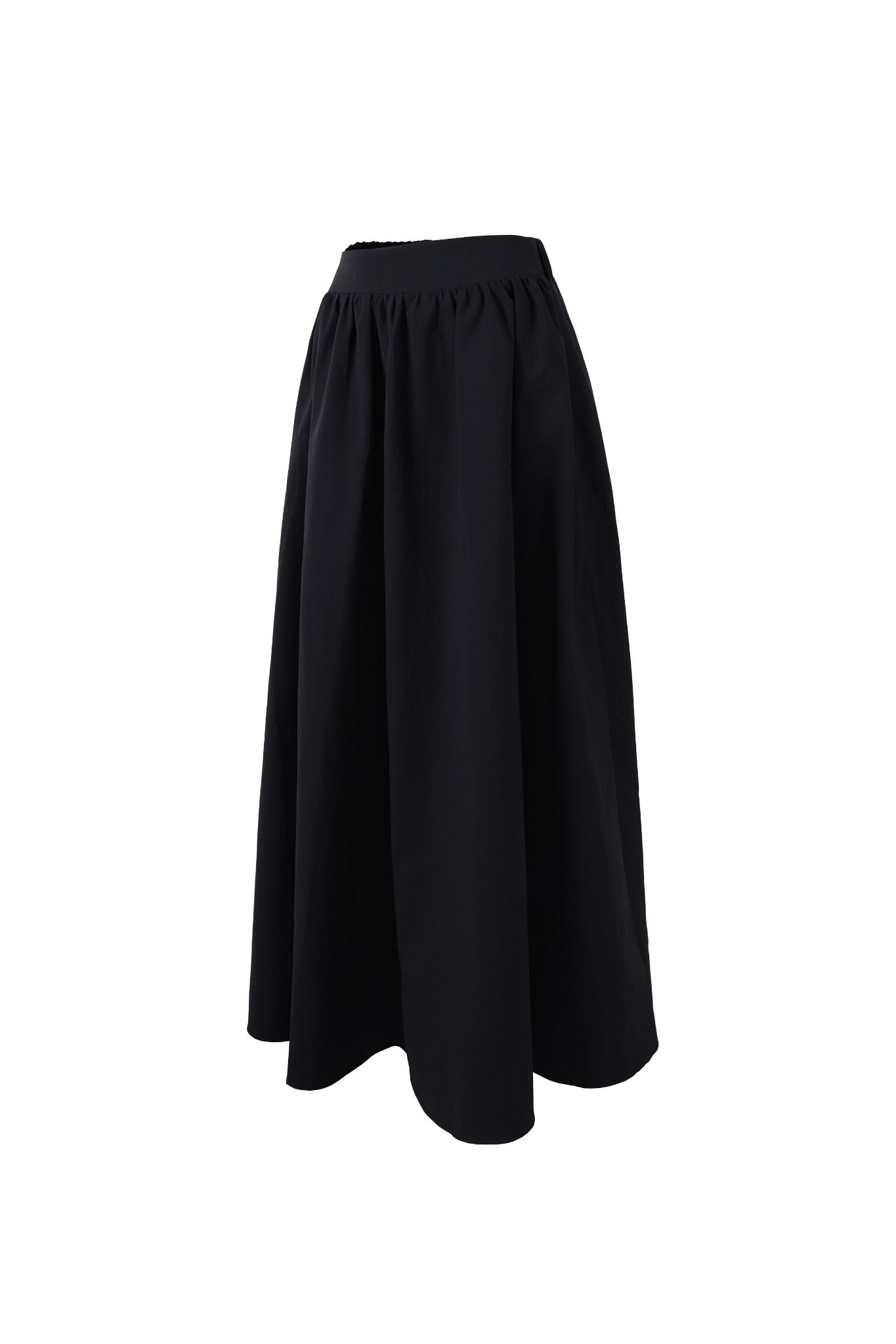 BJD33545 - Chân váy dài vải thô mỏng dáng suông cạp chun co giãn - JAN.