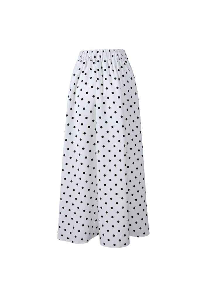 BJD33545 - Chân váy dài vải thô mỏng dáng suông cạp chun co giãn - JAN.