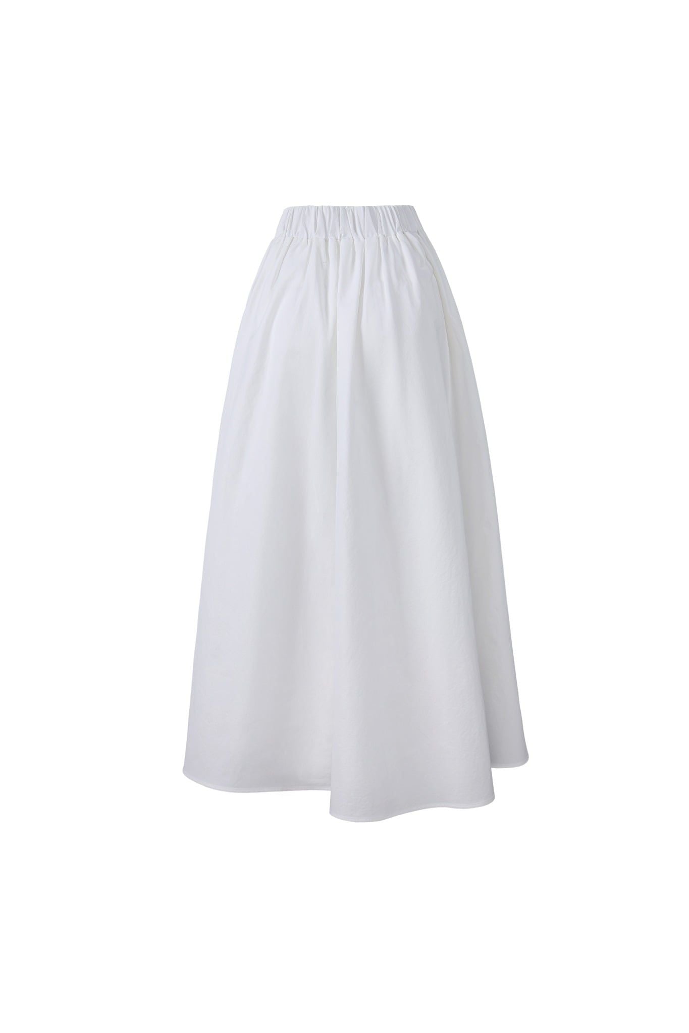 BJD33545 - Chân váy dài vải thô mỏng dáng suông cạp chun co giãn - JAN.