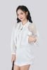 BKM33516 - Áo khoác gió vải lưới dáng ngắn thân áo phối túi thời trang gấu áo bo chun tạo kiểu - JAN.