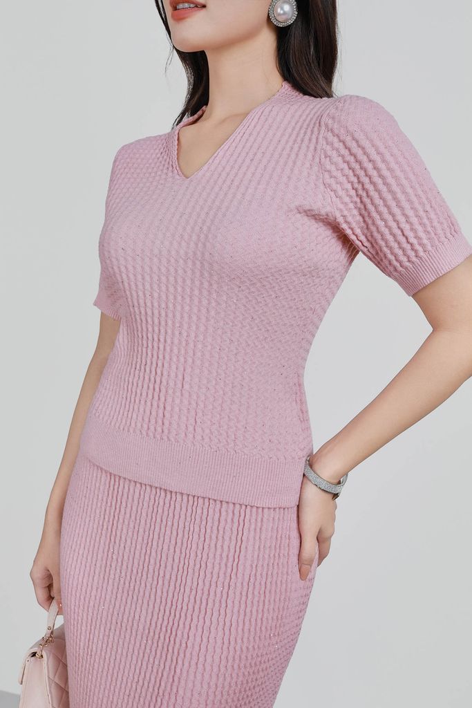 BJO446 - Chân váy len thời trang cao cấp dáng suông dài co giãn cạp chun - PANTIO