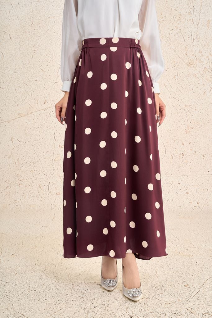 FAS13453 - Áo kiểu công sở vải lụa tay dáng suông phối voan cổ xoắn tạo kiểu - PANTIO