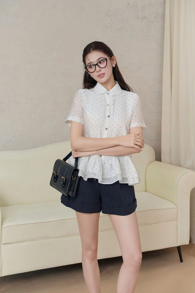 FQN3417 - tylekeo8888 vải thô dày dáng chữ A thời trang lên lấu tạo kiểu khoá thân trước - JAN.