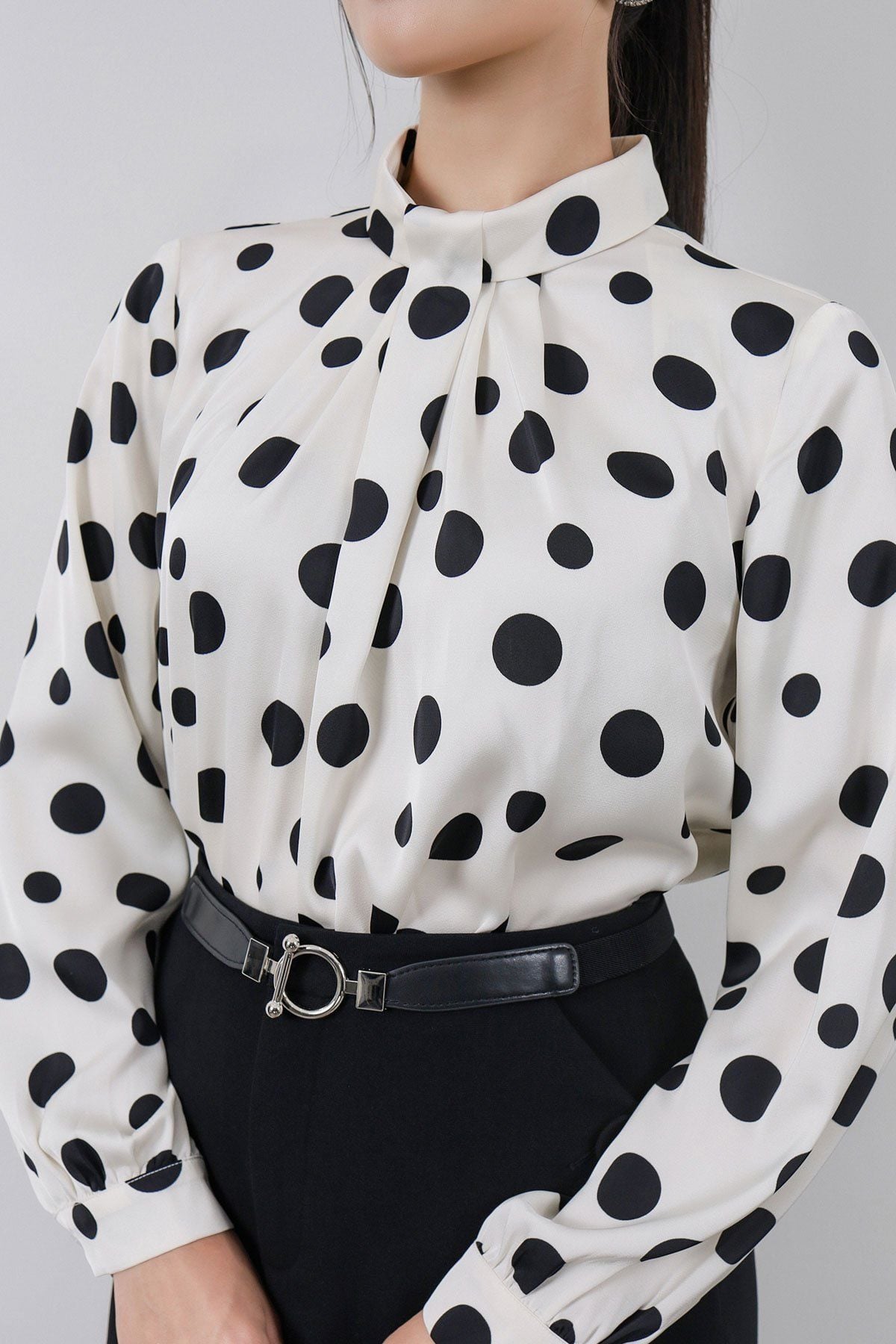 BJD13293 - Chân váy dài công sở vải thô nhung dáng suông hai lớp bên hông có túi khoá thân sau - PANTIO