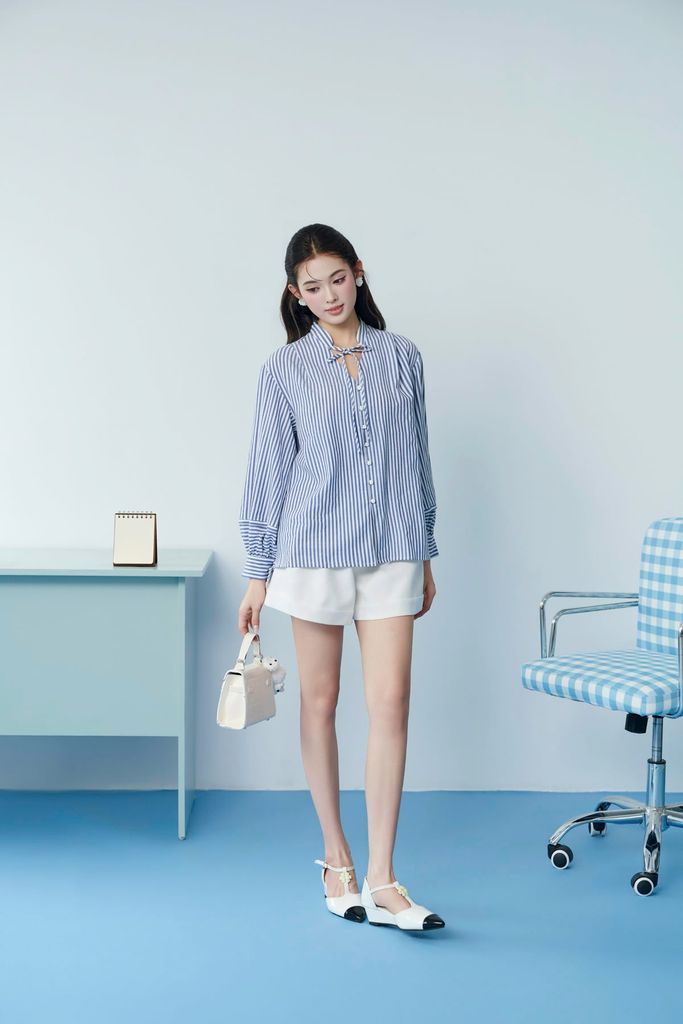 FQN3417 - tylekeo8888 vải thô dày dáng chữ A thời trang lên lấu tạo kiểu khoá thân trước - JAN.