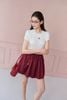 FAT3495 - tylekeo88 tv cotton cao cấp dáng ôm cổ tròn ngực áo hoạ tiết thời trang - JAN.