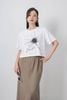 FAT3531 - Áo thun cao cấp vải cotton dáng croptop cổ tròn thân áo in hoạ tiết thời trang - PANTIO