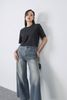 FAT3533 - Áo thun cao cấp vải cotton dáng croptop cổ tròn thân áo phối đường viền thời trang - PANTIO