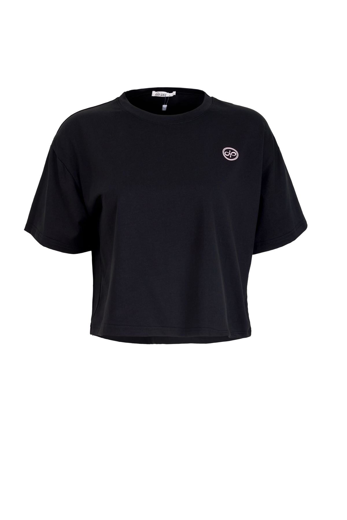 FAT3607 - Áo thun vải cotton dáng suông cổ tròn tay cộc ngực áo in hoạ tiết thời trang - JAN.